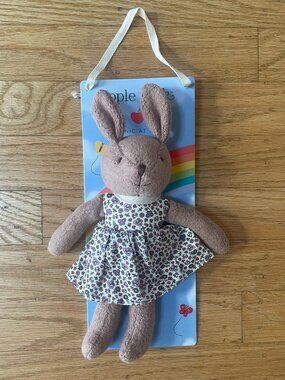 Apple Park Little Plush Bunny - Plastic Free!